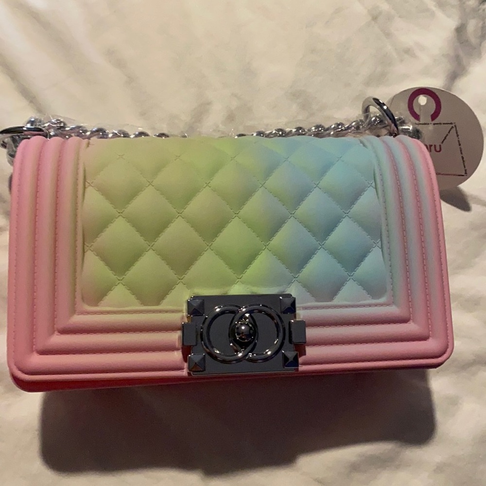 Cthru purse. Made out of PVC. Jelly purse.